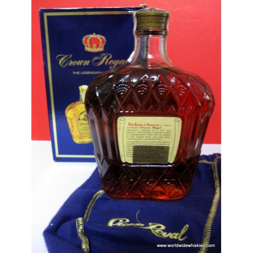 Crown Royal Canadian Whisky 1980 | World Wide Whiskies